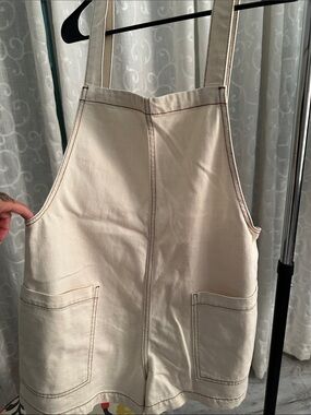 Aerie Denim Shortalls